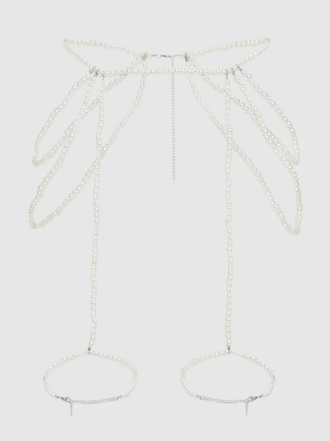 House of Desire Draped Pearl Garter
