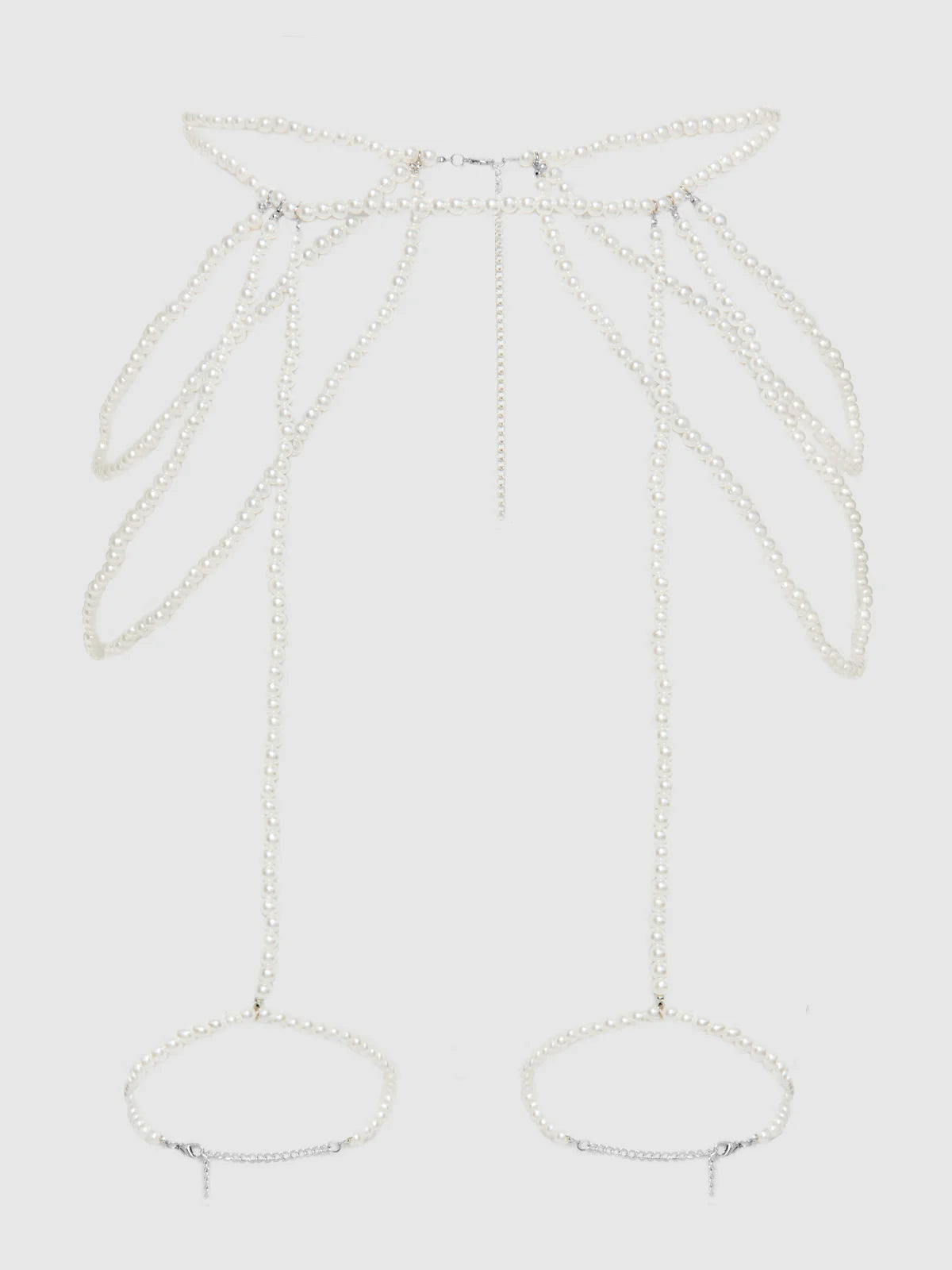 House of Desire Draped Pearl Garter
