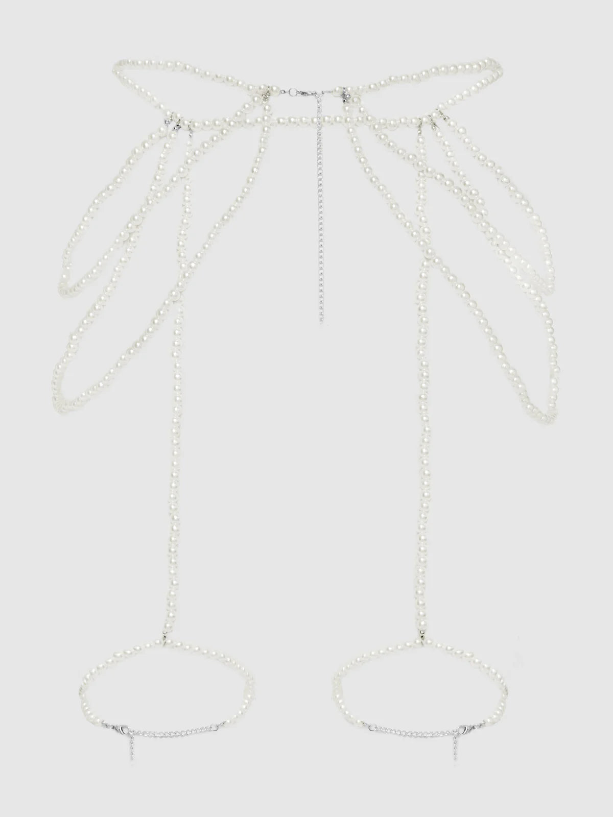 House of Desire Draped Pearl Garter