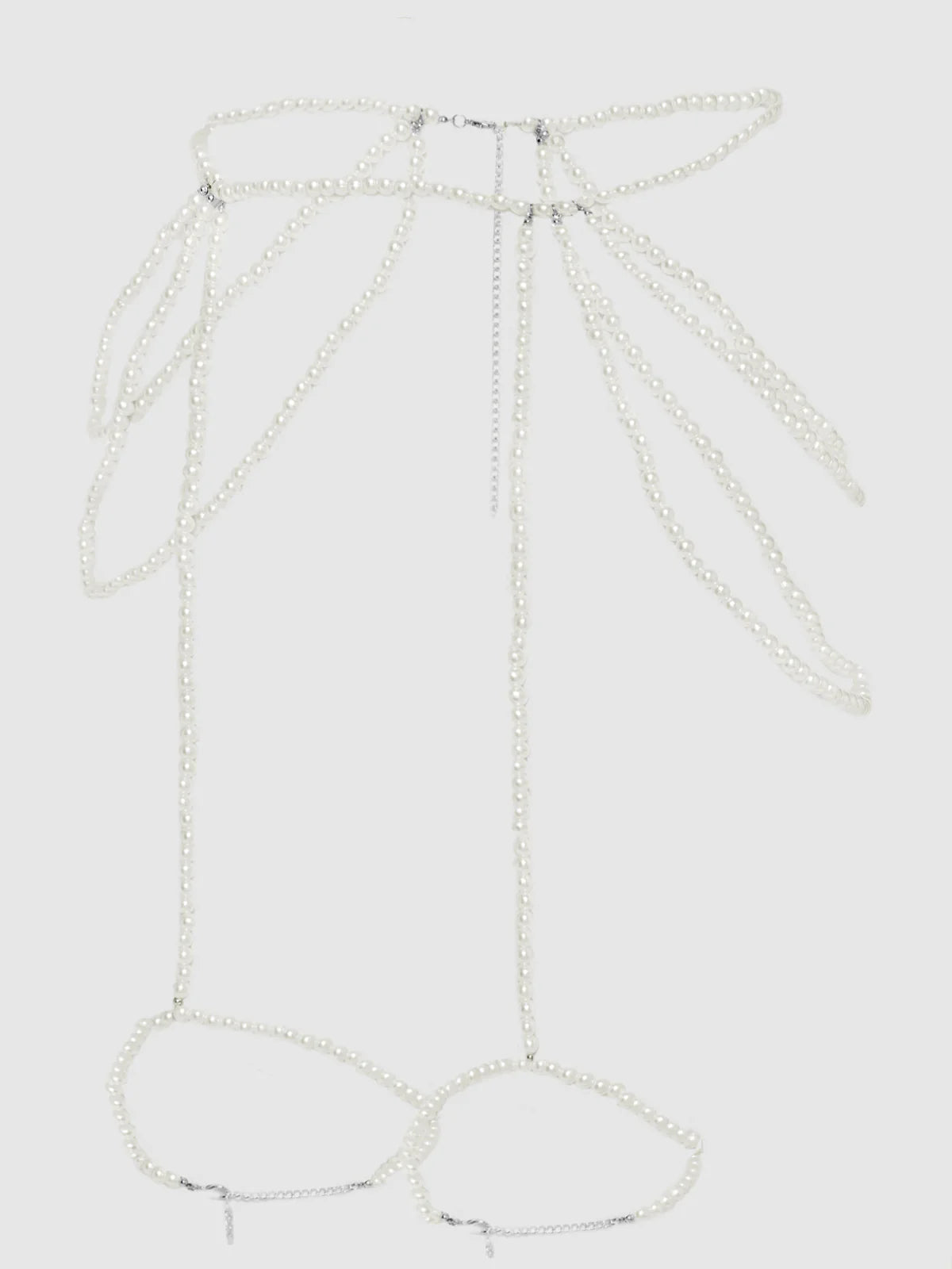 House of Desire Draped Pearl Garter