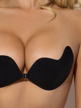 House of Desire Snap Together Adhesive Bra Black
