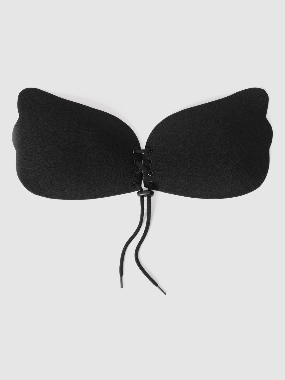 House of Desire Tie Up Adhesive Bra Black