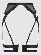 House of Desire Queen Devon Elastic Garter Black