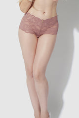 House of Desire Queen Bella Lace Crotchless Cheeky Burlwood
