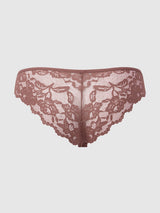 House of Desire Bella Lace Up Front Lace Tanga Deer