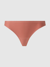 House of Desire Quin No Show Micro & Mesh Back Tanga Rose Dawn