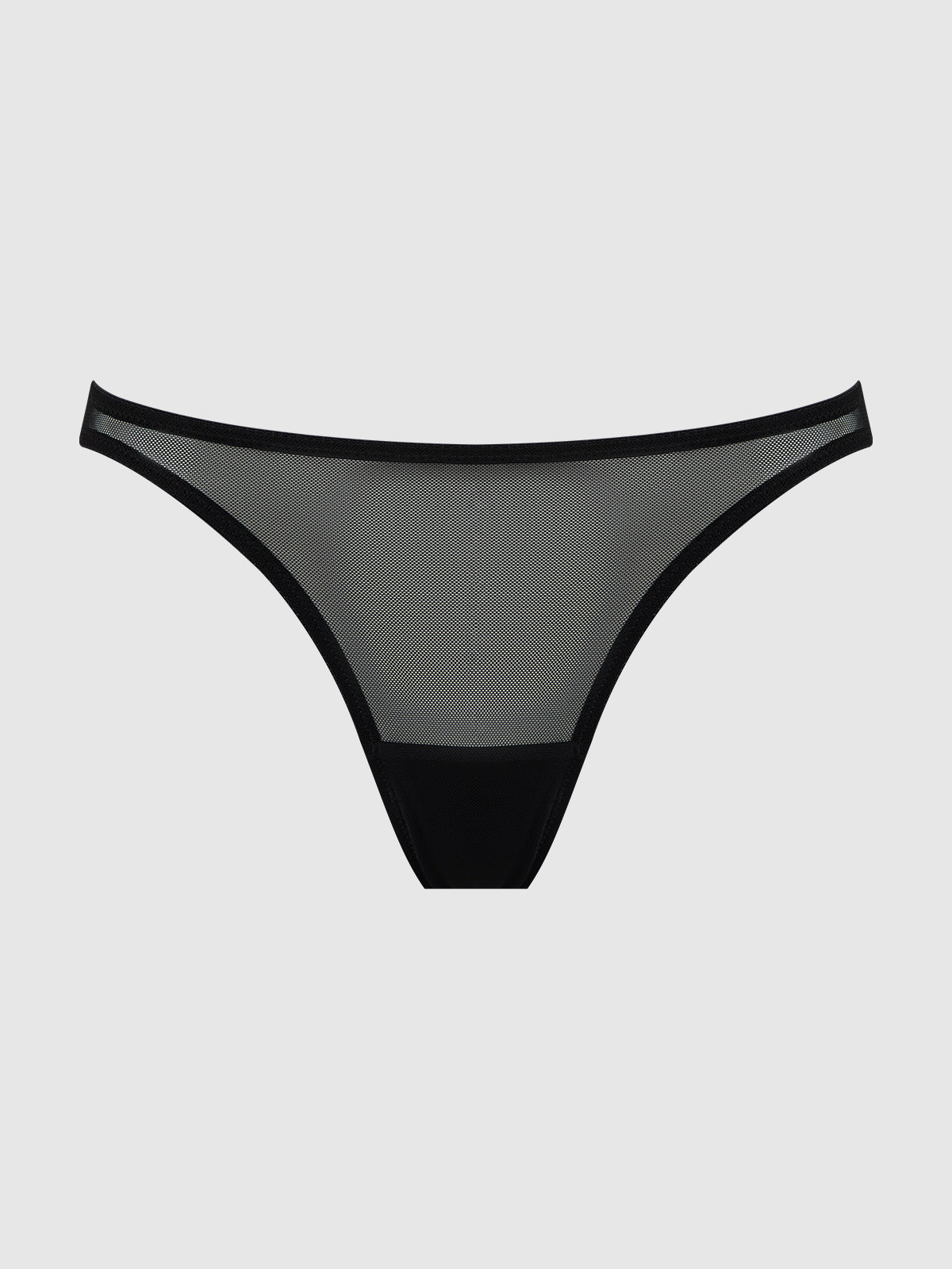 House of Desire Eve Mesh & Chain Open Caged Back Hipster Panty