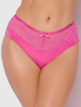 House of Desire Vera Wide Lace Band & Micro Hipster Pink Dragon
