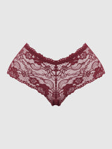 House of Desire Caitlin Floral Lace Cheeky Fuchsia