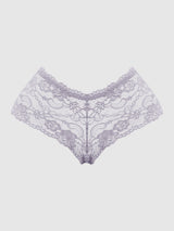 House of Desire Caitlin Floral Lace Cheeky Lavender