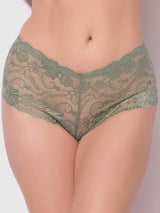 House of Desire Caitlin Floral Lace Cheeky Sage