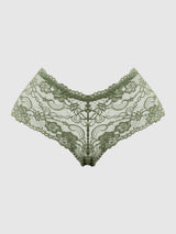 House of Desire Caitlin Floral Lace Cheeky Sage