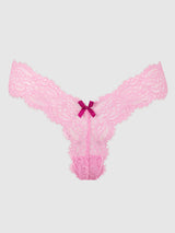 House of Desire Lana Lace V-thong Bubblegum Pink