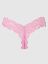 House of Desire Queen Lana Lace V-thong Bubblegum Pink