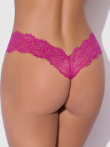 House of Desire Lana Lace V-thong Rasberry