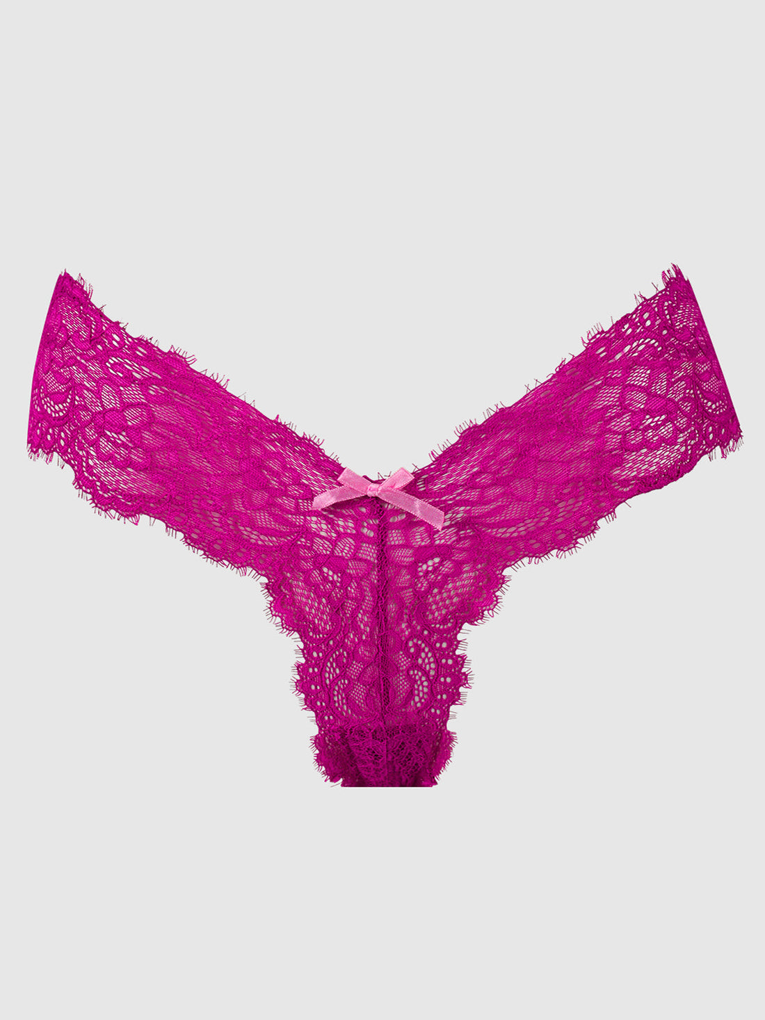 House of Desire Lana Lace V-thong Rasberry