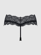 House of Desire Queen Lana Lace V Front G-string Black