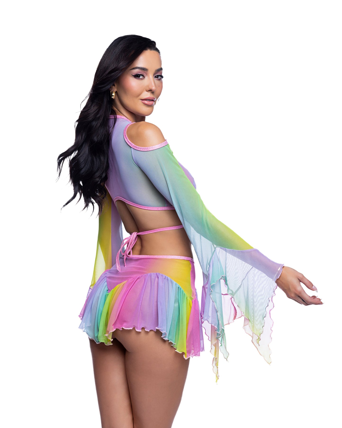 J. Valentine Flow Top & Skirt Set