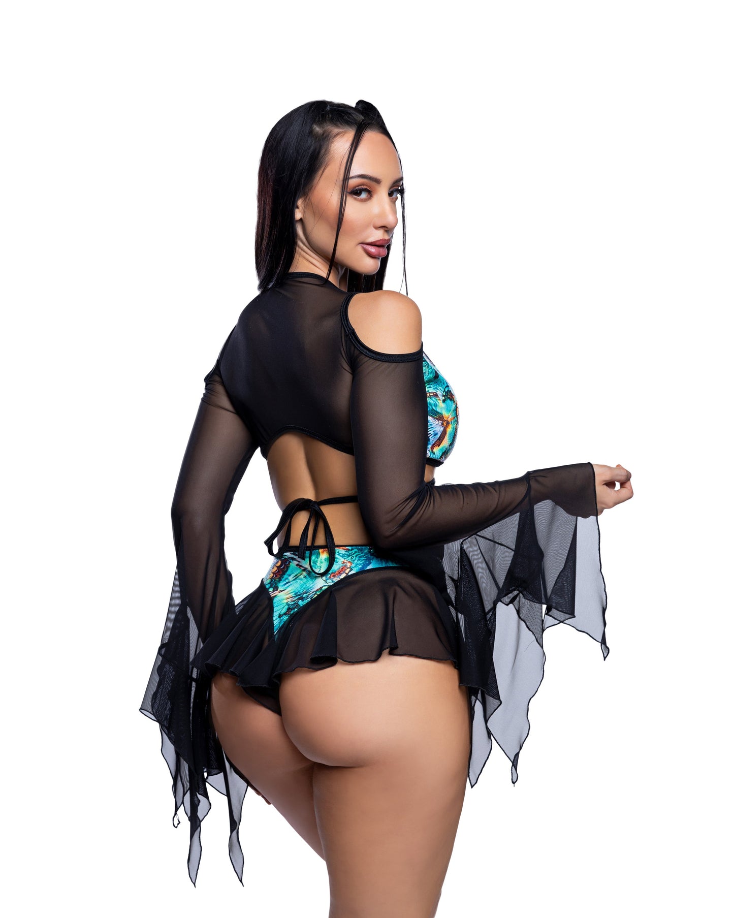 J. Valentine Butterfly Flutter Shorts