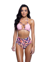 J. Valentine Butterfly High-Waist Shorts