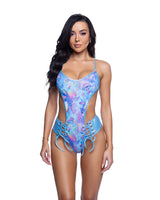 J. Valentine Lace-up Bodysuit Butterfly Mushroom