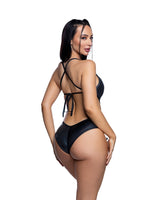 J. Valentine Lace-up Bodysuit