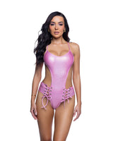 J. Valentine Lace-up Bodysuit