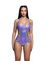 J. Valentine Lace-up Bodysuit