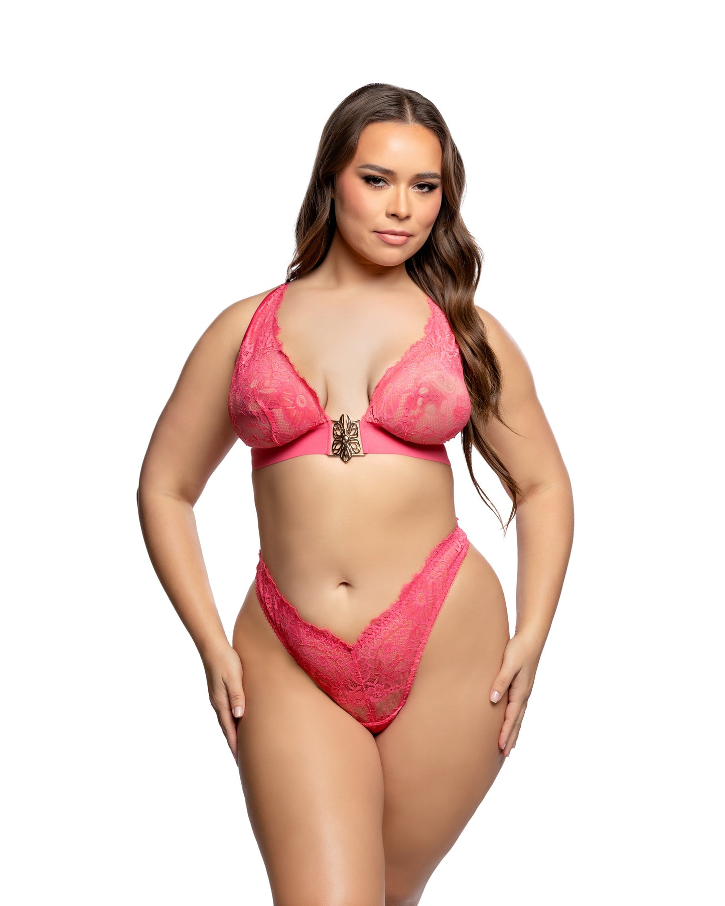 Roma Confidential Infinite Lace Halter Set