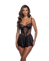 Roma Confidential Haute Night Babydoll Black