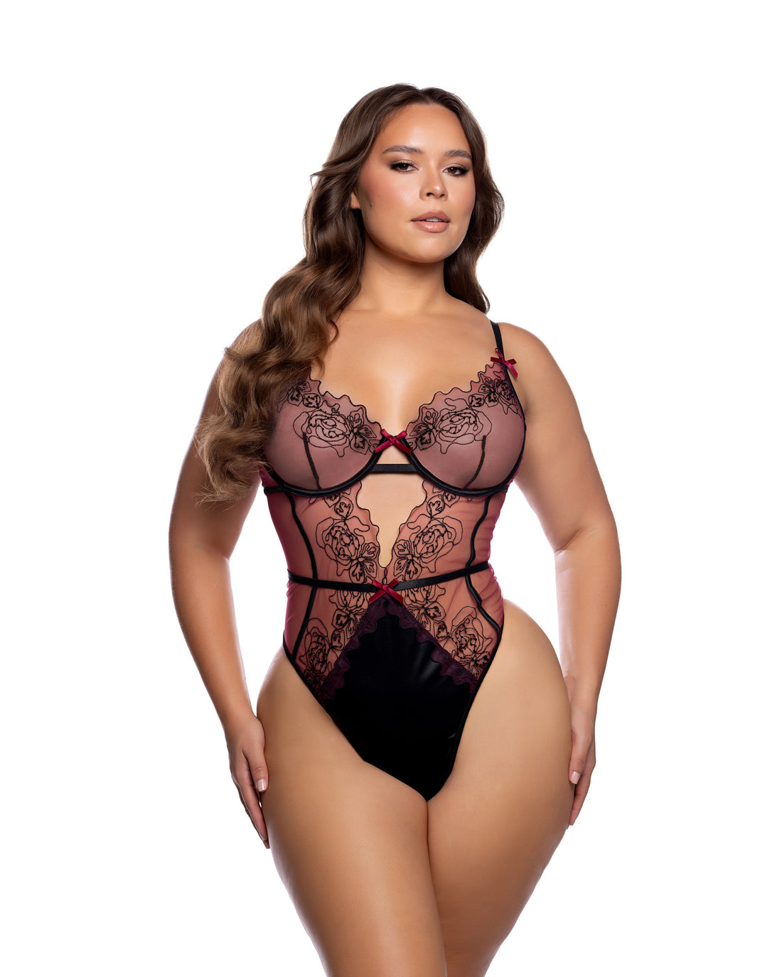 Roma Confidential Queen Plus Botanique Teddy Wine/Black