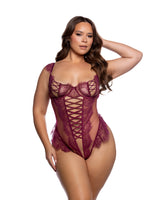 Roma Confidential Queen Plus Sweet Temptation Teddy Wine