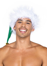 Roma Confidential Mens Holiday Naughty Holiday Elf Hat Green