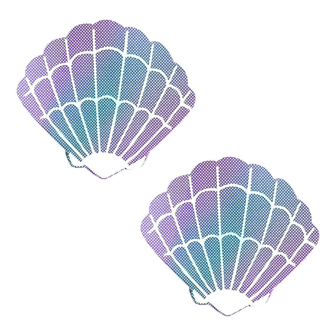 Neva Nude Lustful Mermaid Shell Pasties - Lilac