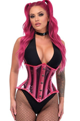 Daisy Corsets Lavish Clear Curvy Underbust Waist Cincher Corset