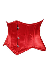 Daisy Corsets Lavish Satin Mini Cincher Underbust Corset Waist Cincher Busk Closure