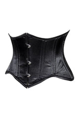 Daisy Corsets Lavish Satin Mini Cincher Underbust Corset Waist Cincher Busk Closure