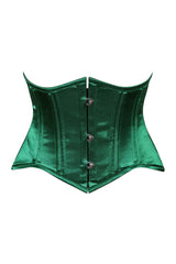 Daisy Corsets Lavish Satin Mini Cincher Underbust Corset Waist Cincher Busk Closure