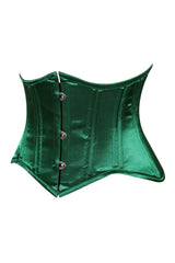 Daisy Corsets Lavish Satin Mini Cincher Underbust Corset Waist Cincher Busk Closure