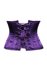 Daisy Corsets Lavish Satin Mini Cincher Underbust Corset Waist Cincher Busk Closure