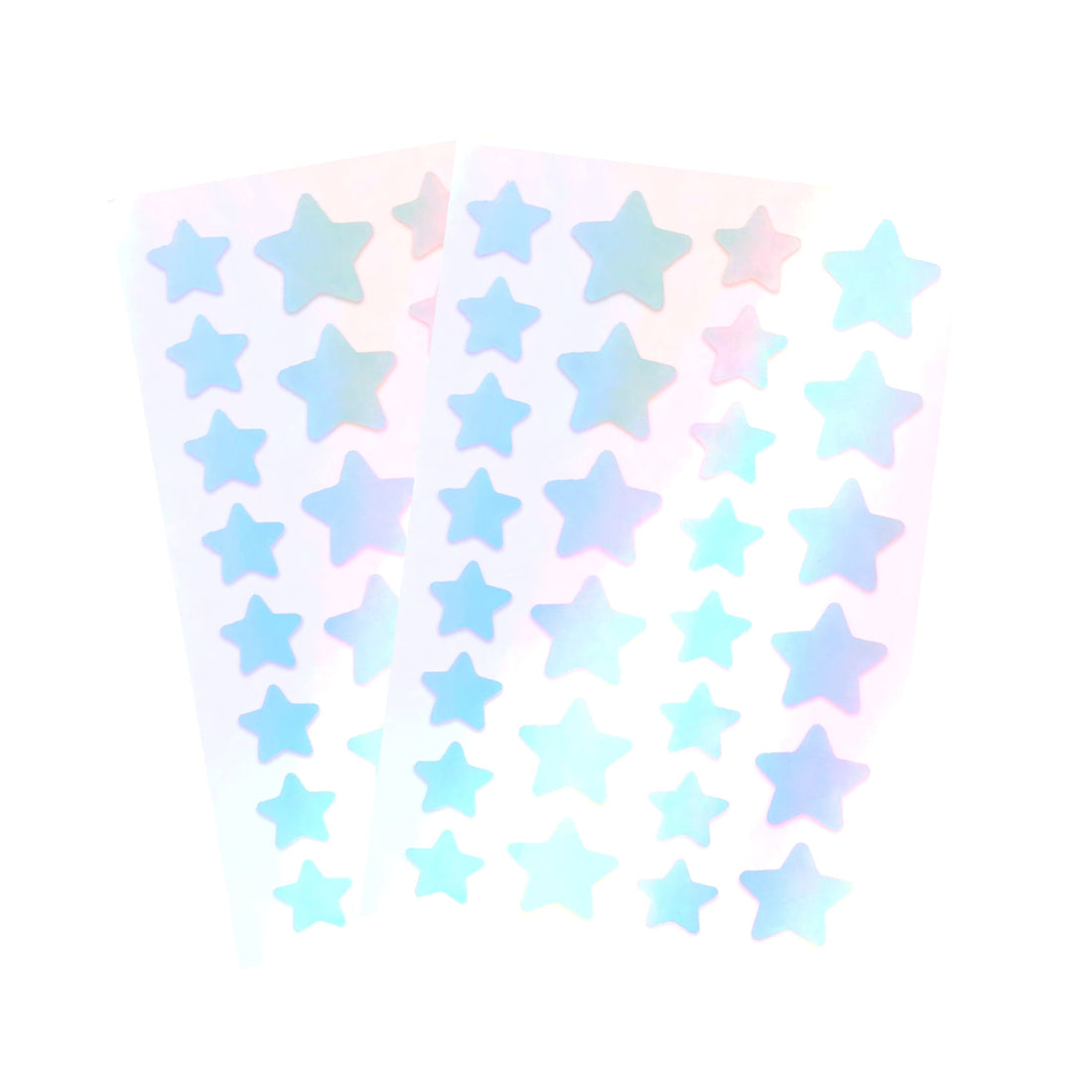 Neva Nude Unicorn Wishes Holographic Iridescent Star Hydrocolloid Acne Pimple Stickers 56 pk