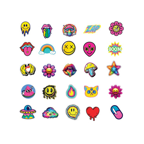 Neva Nude Weird and Wacky Hydrocolloid Acne Pimple Stickers SpotStix - Multicolor