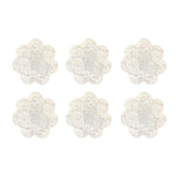 Neva Nude Lace Back To Basics Petal Small Body Stickers Pack of 6 - White