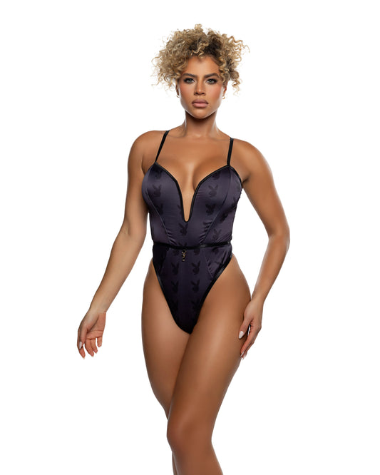 Playboy Blackout Bunny Romper