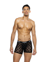 Playboy King Mens Burnout Bunny Boxer Briefs
