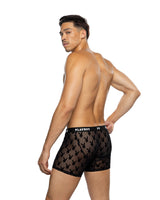 Playboy Mens Burnout Bunny Boxer Briefs