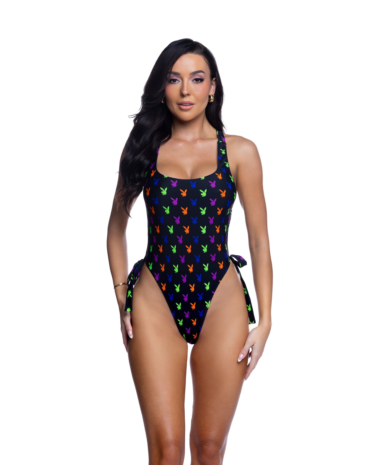 Playboy Bunny Logo One Piece Swimsuit