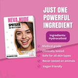 Neva Nude Unicorn Wishes Holographic Iridescent Star Hydrocolloid Acne Pimple Stickers 56 pk