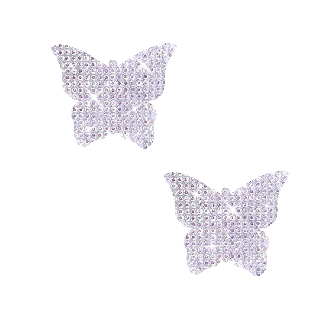 Neva Nude Razzle Dazzle Crystal Butterfly Jewel Sparkle Body Stickers - Pack of 6