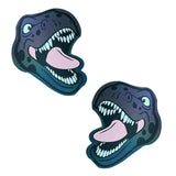 Neva Nude Reflective Dinosaur Pasties - Rainbow